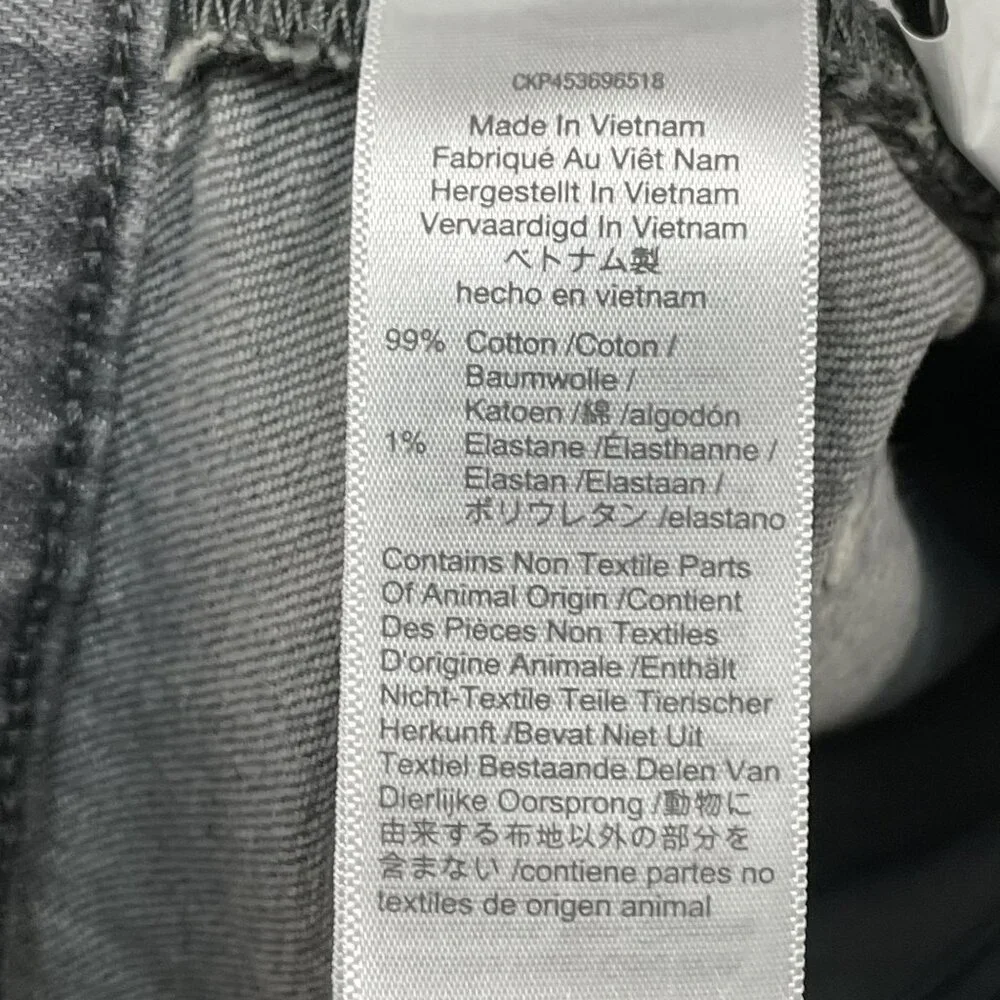 Madewell‎ Jeans Womens 27 the Perfect Vintage Jean Grey High Rise Denim